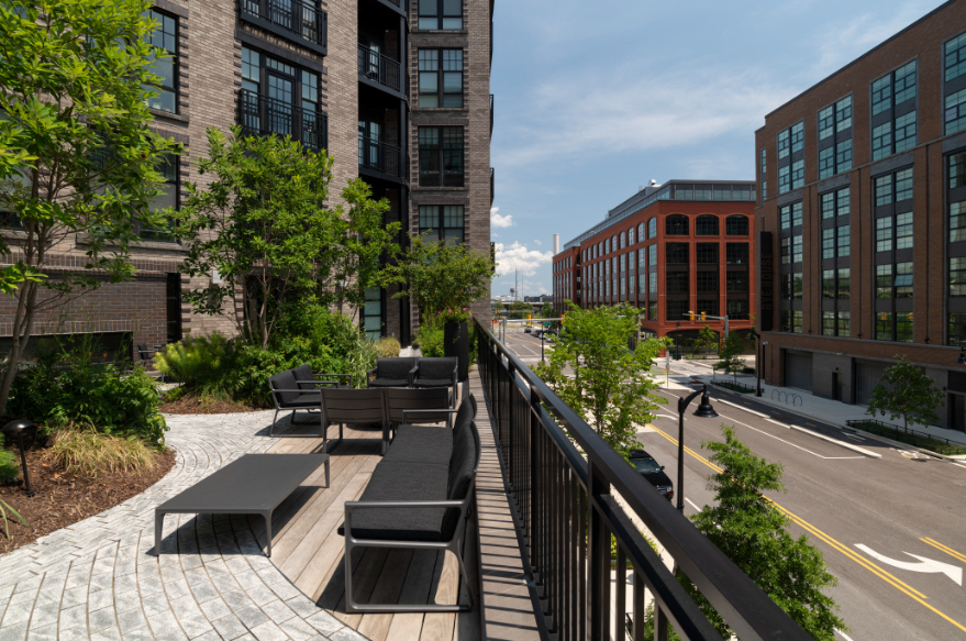 Second Story community rooftop